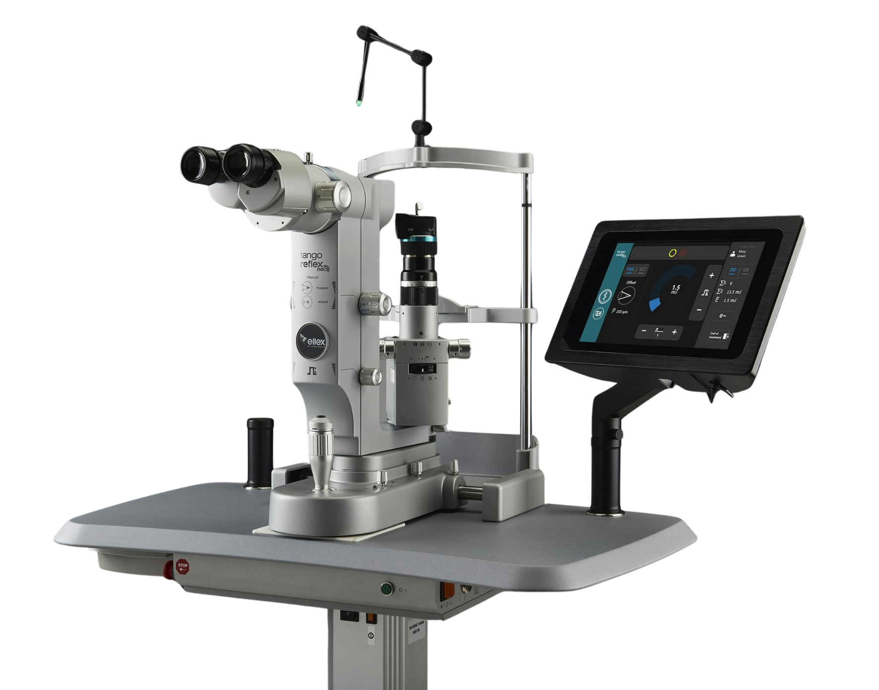 最新の緑内障レーザー装置(TANGO)